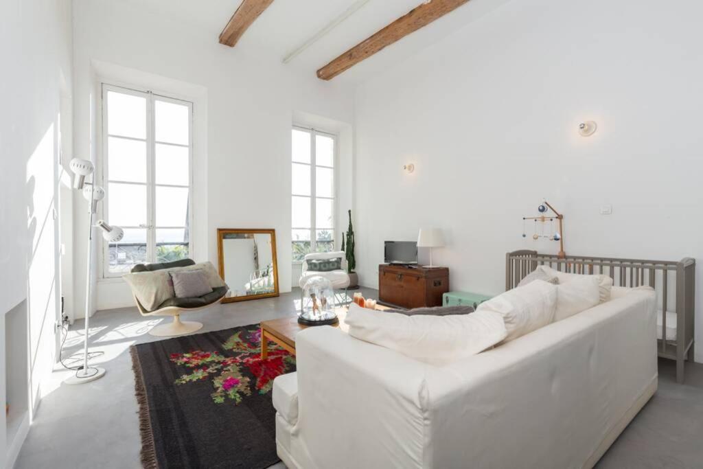 Appartamento 06J - Superb Duplex Loft With Ac - Sea View Nizza Esterno foto