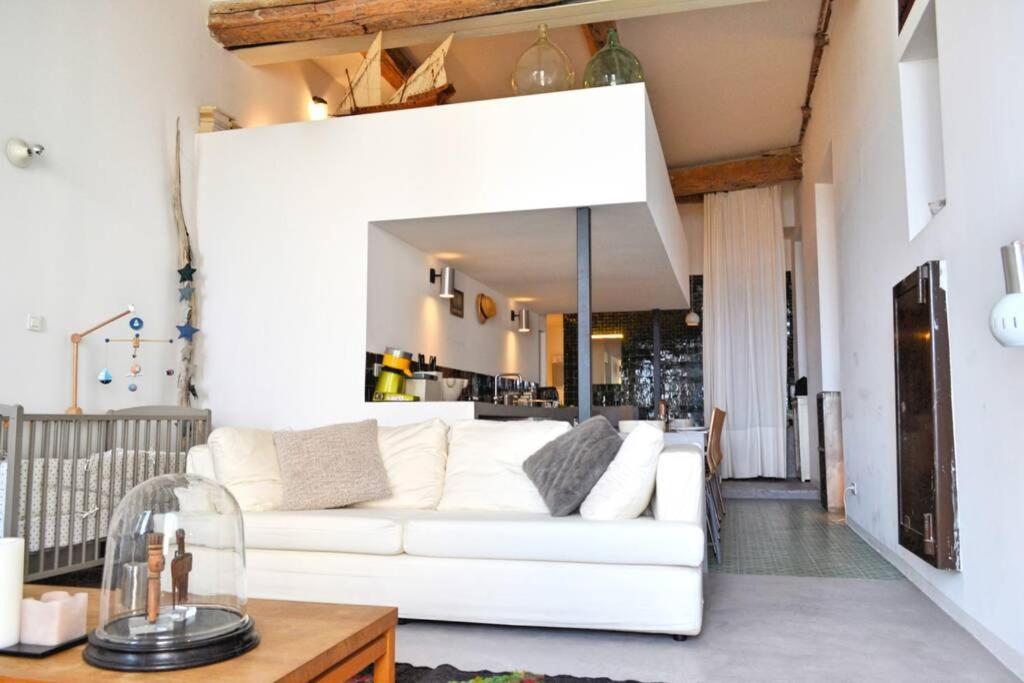 Appartamento 06J - Superb Duplex Loft With Ac - Sea View Nizza Esterno foto