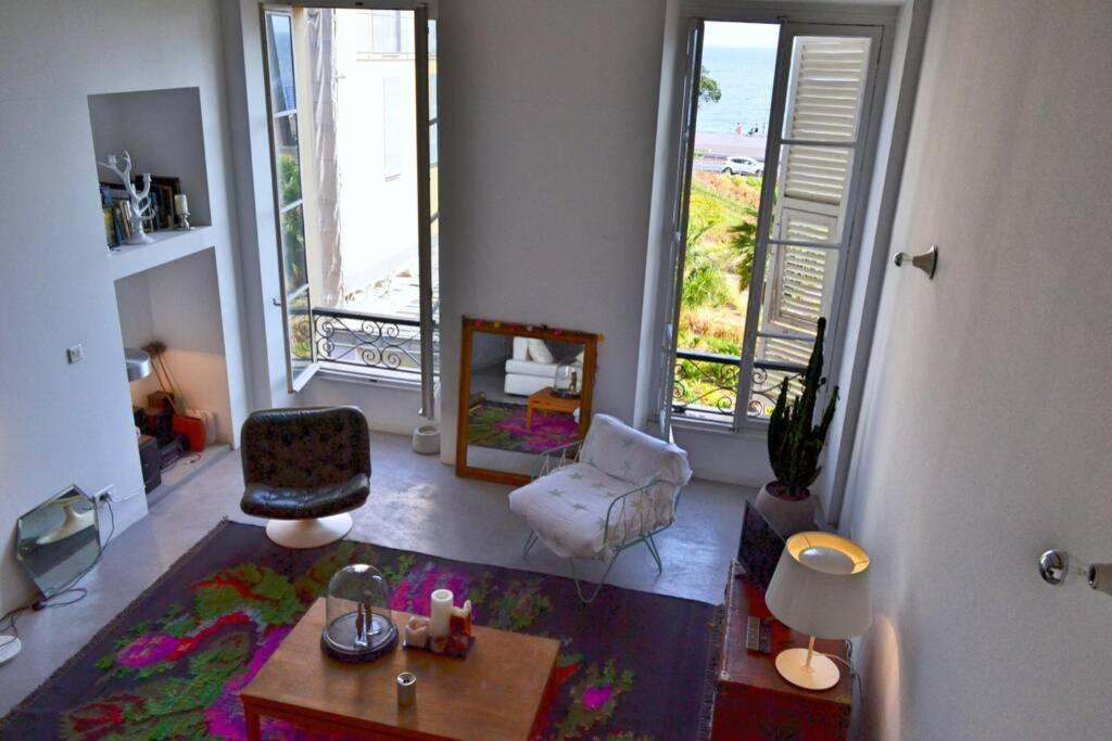 Appartamento 06J - Superb Duplex Loft With Ac - Sea View Nizza Esterno foto