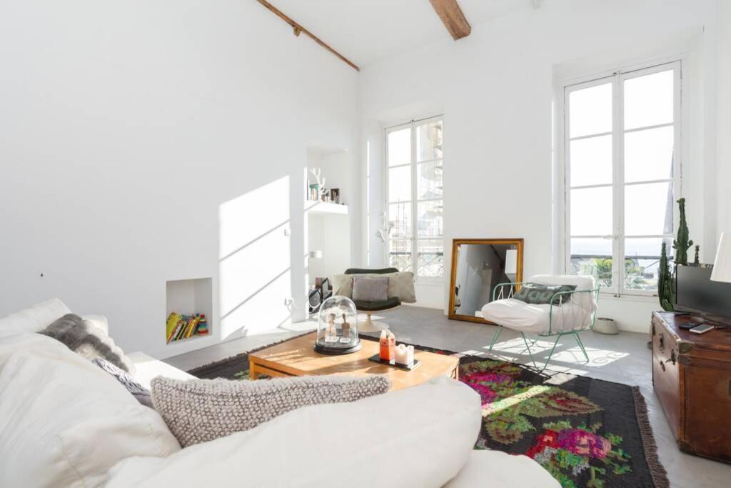 Appartamento 06J - Superb Duplex Loft With Ac - Sea View Nizza Esterno foto