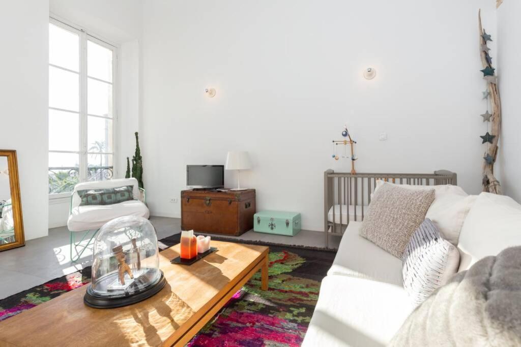 Appartamento 06J - Superb Duplex Loft With Ac - Sea View Nizza Esterno foto